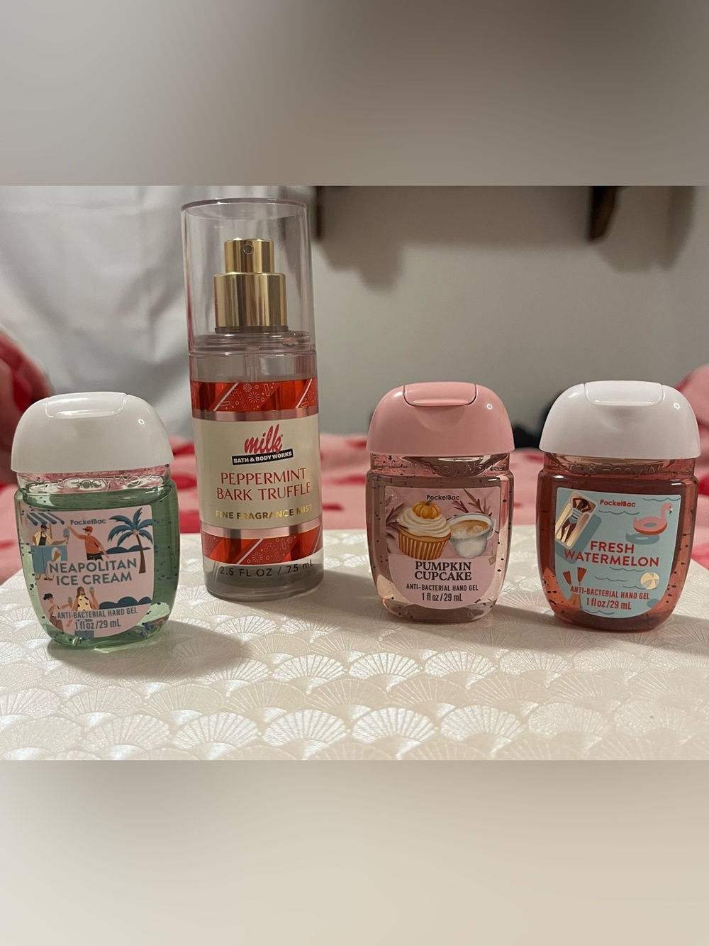 (Seasonal) Bath & Body Works - Hand Sanitizers & Body Mist Bundle